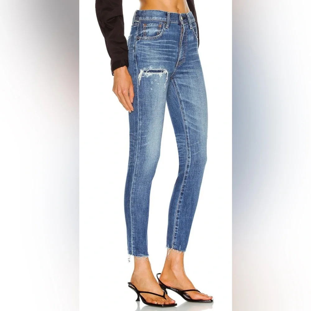 Moussy Vintage Hammond Skinny High Waisted Jeans - Picture 3 of 13